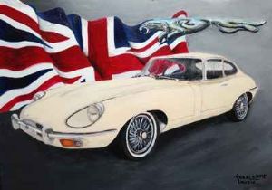"Jaguar E-Type British Pride"