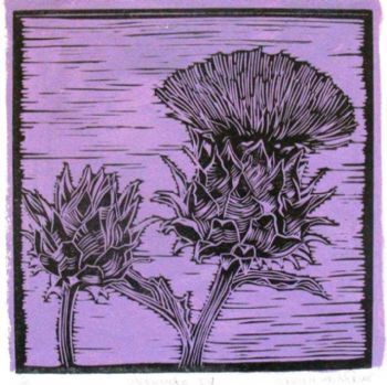 "Artichoke III Purple"