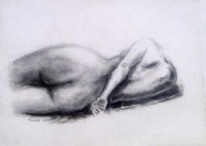 "Nude Back Study "