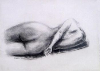 "Nude Back Study "