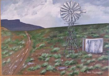 "Wet Karoo Landscape"