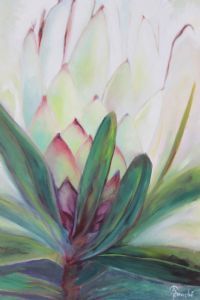 "White Protea"