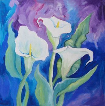 "Arum Lilies"