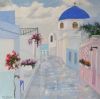 "Santorini After the Rainstorm"