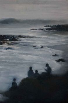 "Fishermen On The Rocks"