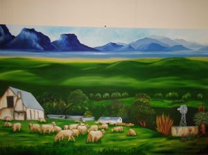 "Green pastures"