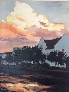 "Graaff Reinet Sunset, Eastern Cape"