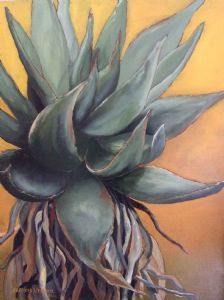 "Aloe on Yellow"