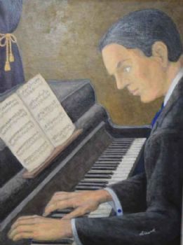 "Pianist Playing The Piano"