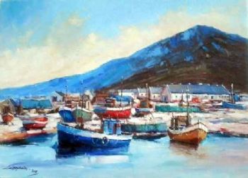 "Old Houtbay Harbour Cape Town"