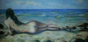 "Nude on the Beach"